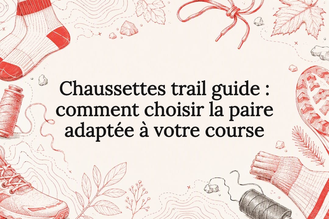 Illustration d’un sentier et textile de sport