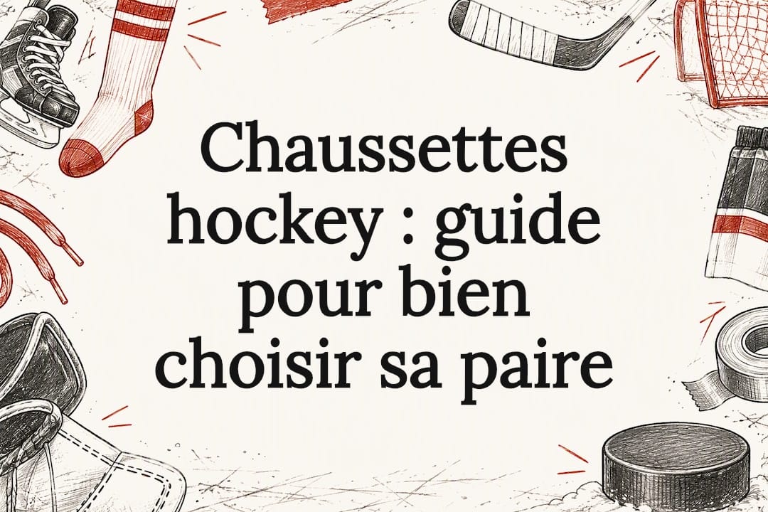 Illustration de chaussettes de hockey
