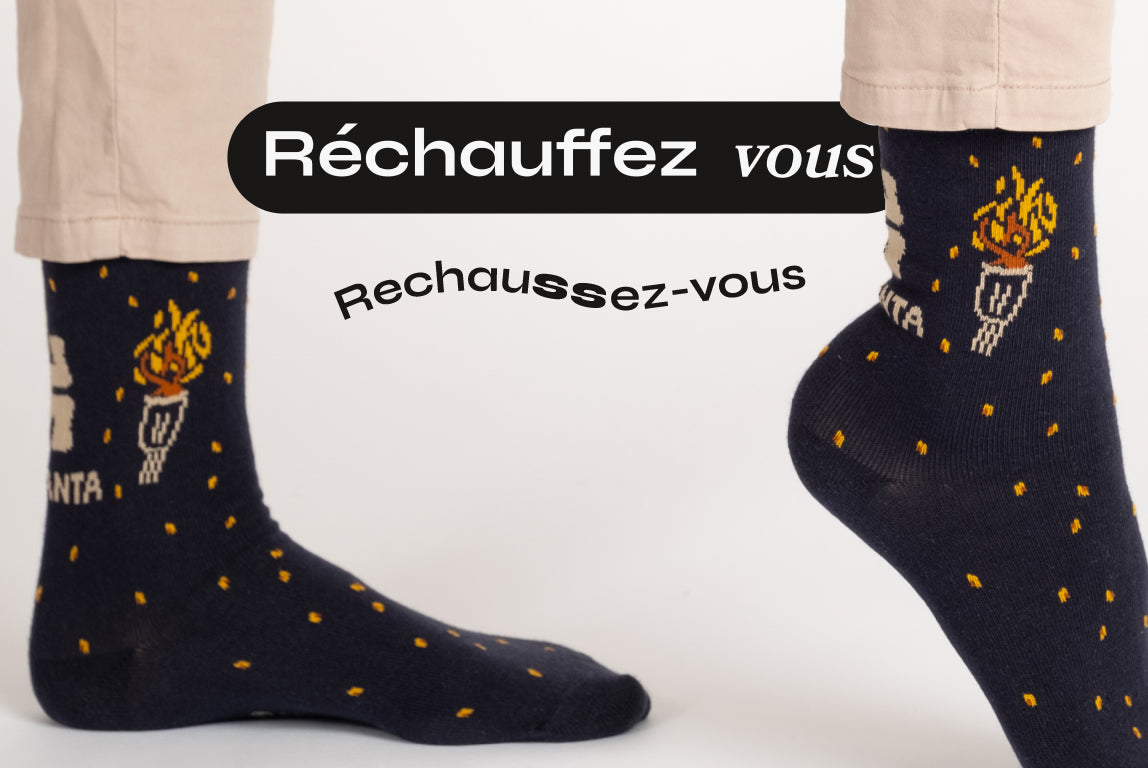 Les chaussettes pour garder les pieds aux chaud cet hiver