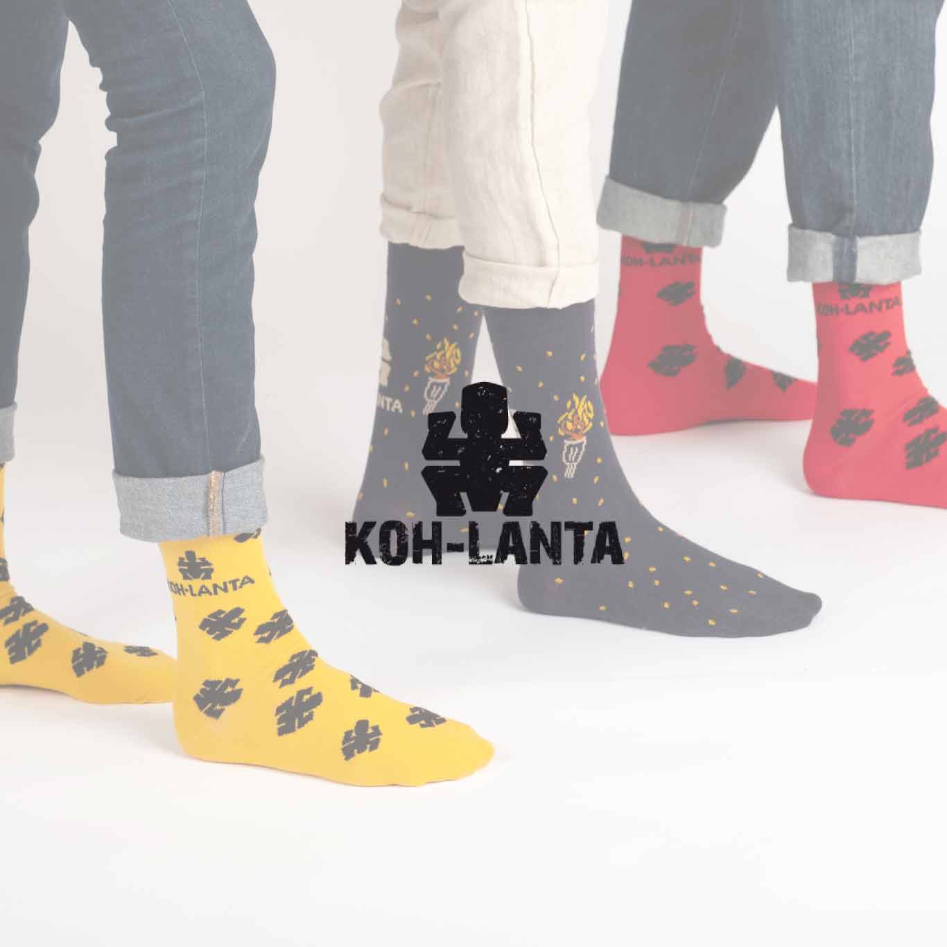 Chaussettes koh lanta totem packshot