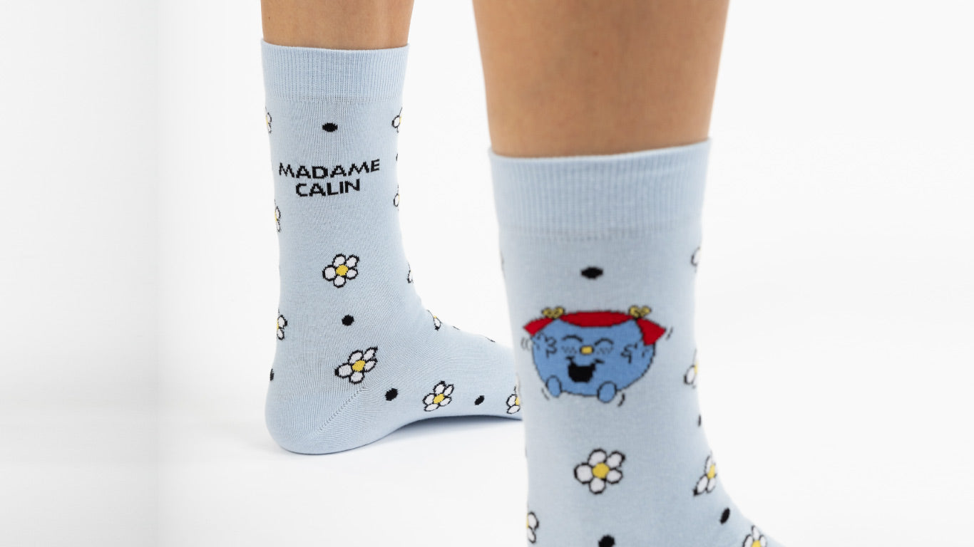 chaussettes fete des meres madame calin