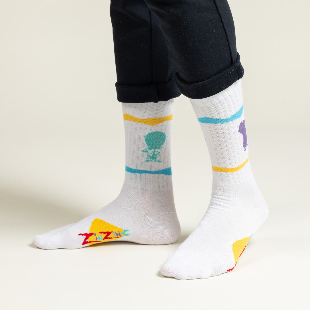 Socken Die Zinzins aus dem All