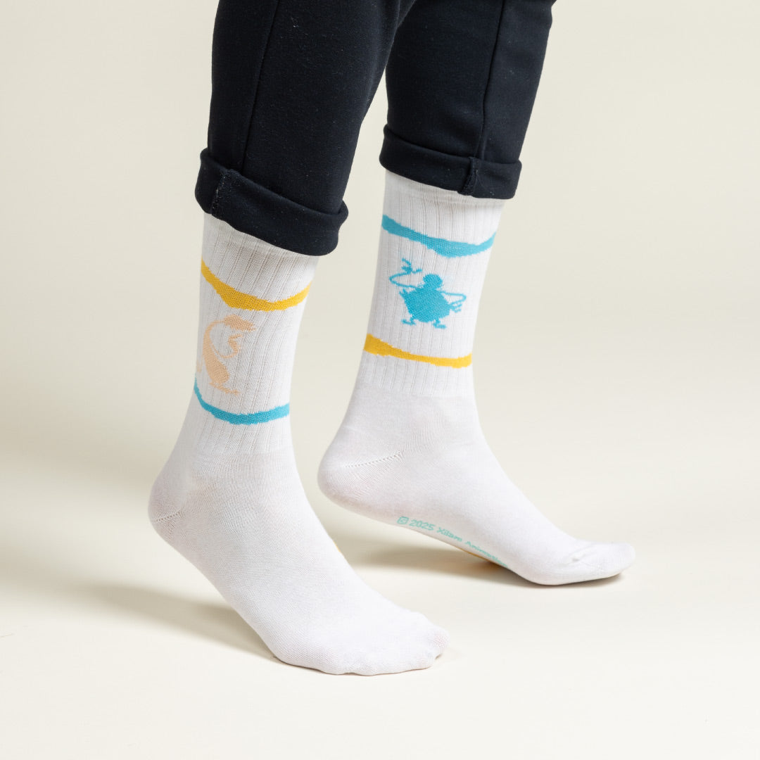 Socken Die Zinzins aus dem All
