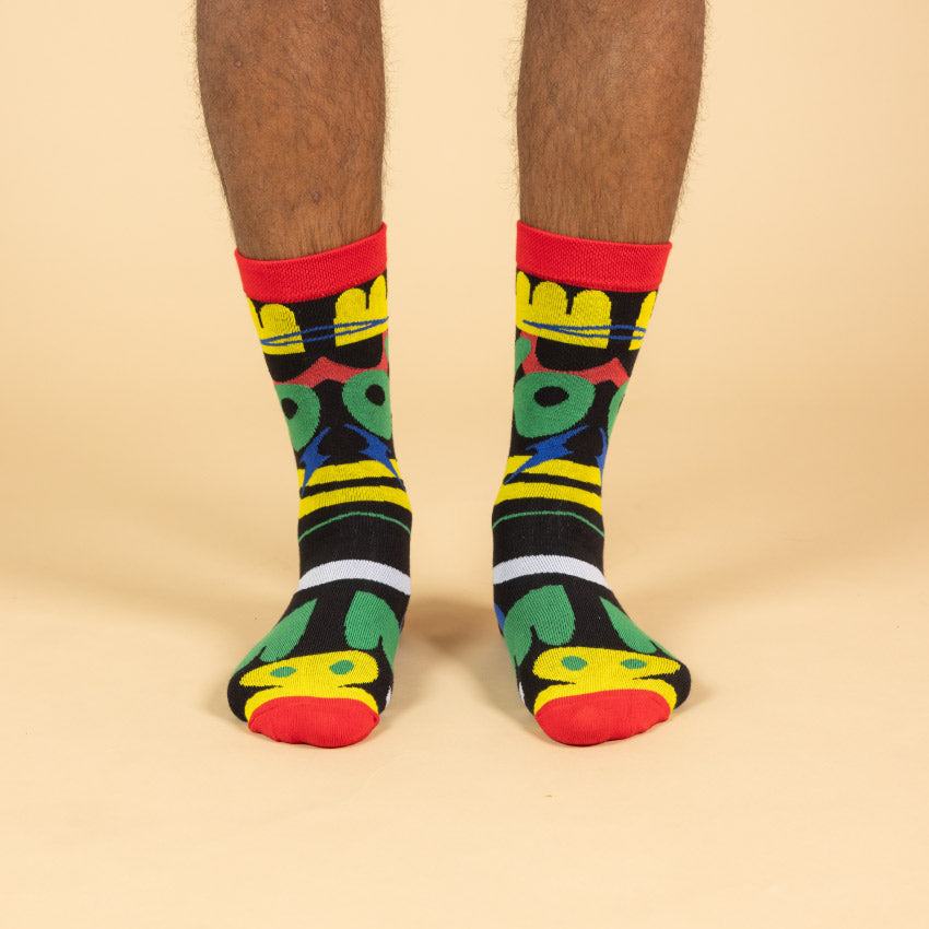 Chaussettes artistiques