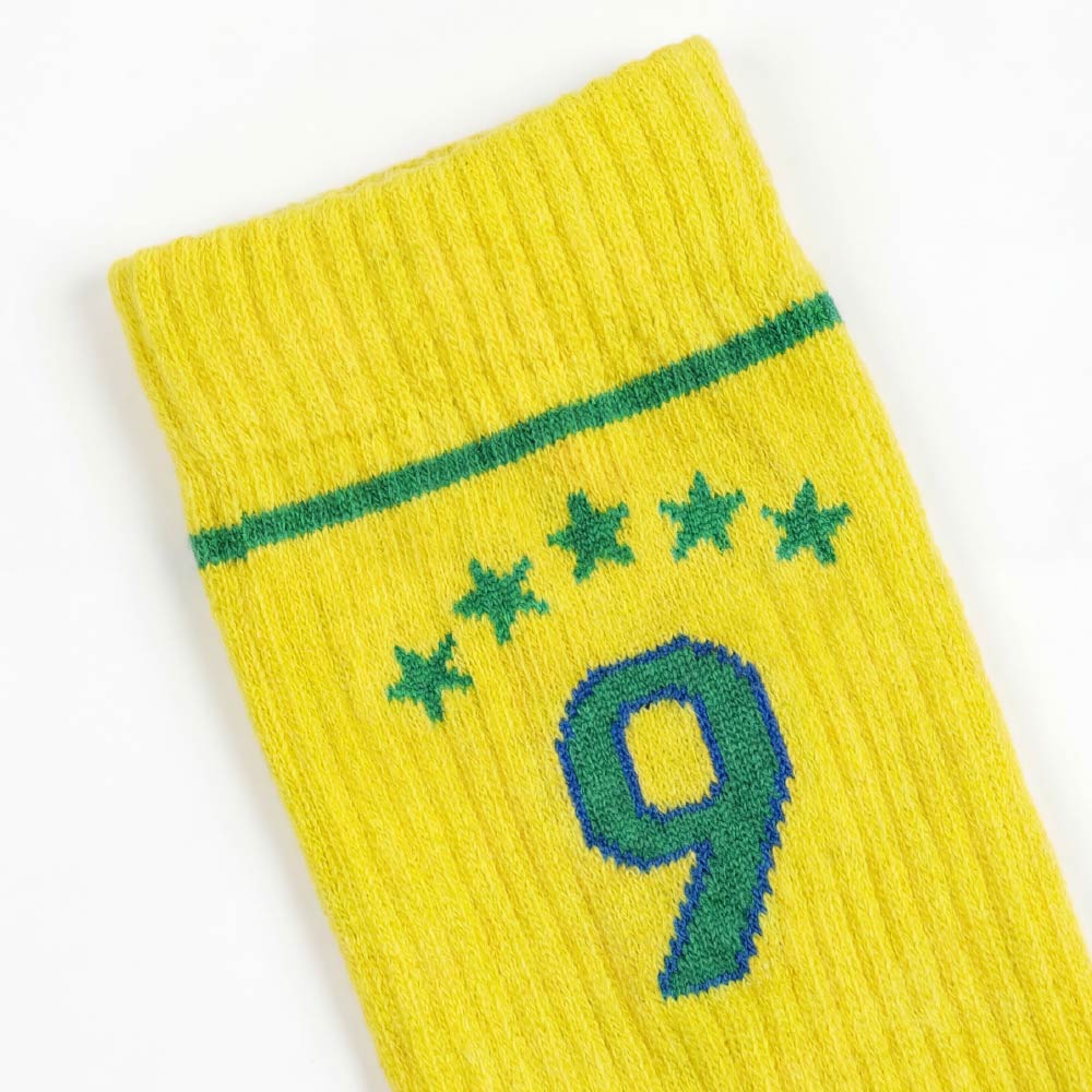 Chaussettes Brésil close up