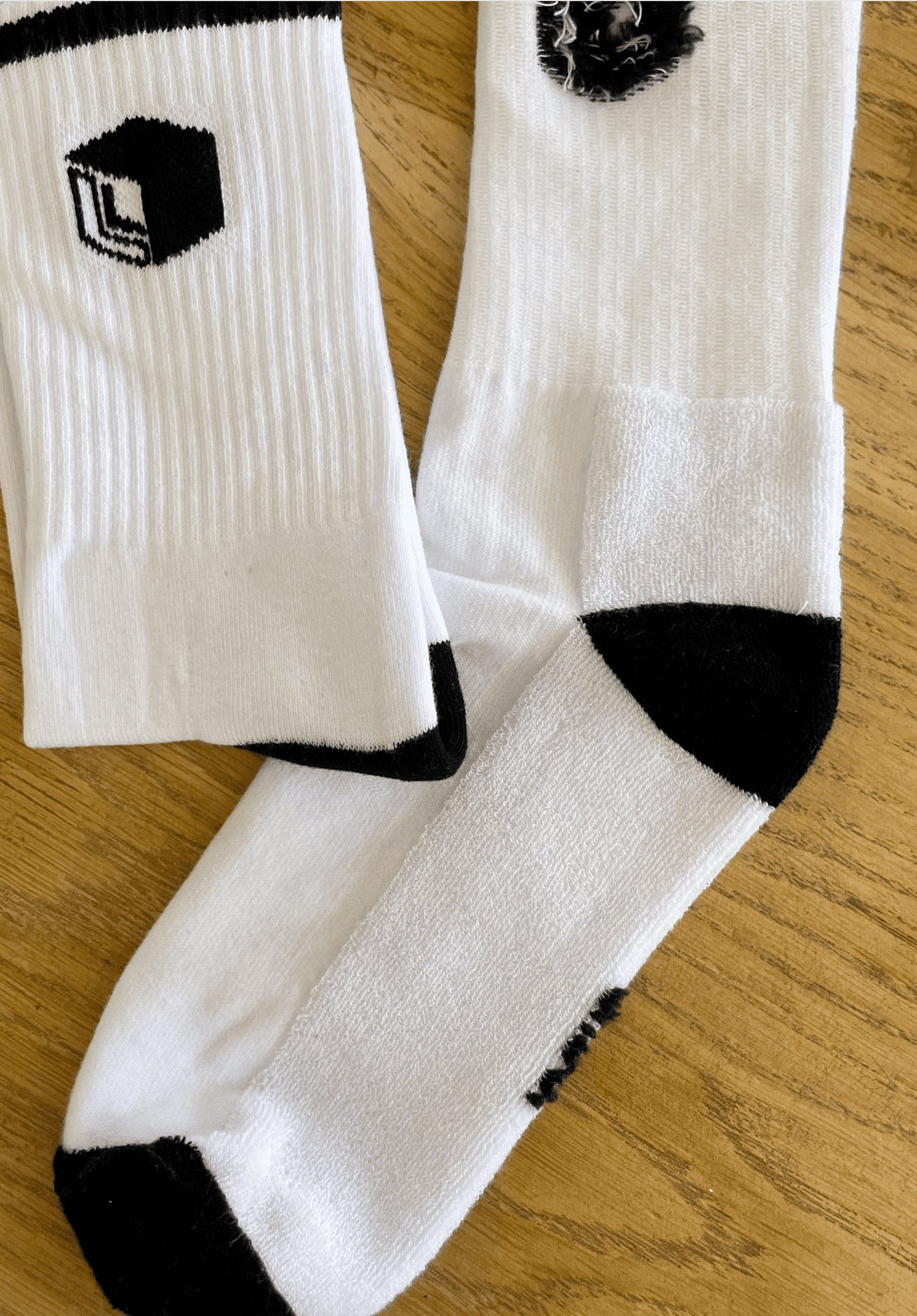 Échantillon de chaussettes - Sport bouclette avec renforts