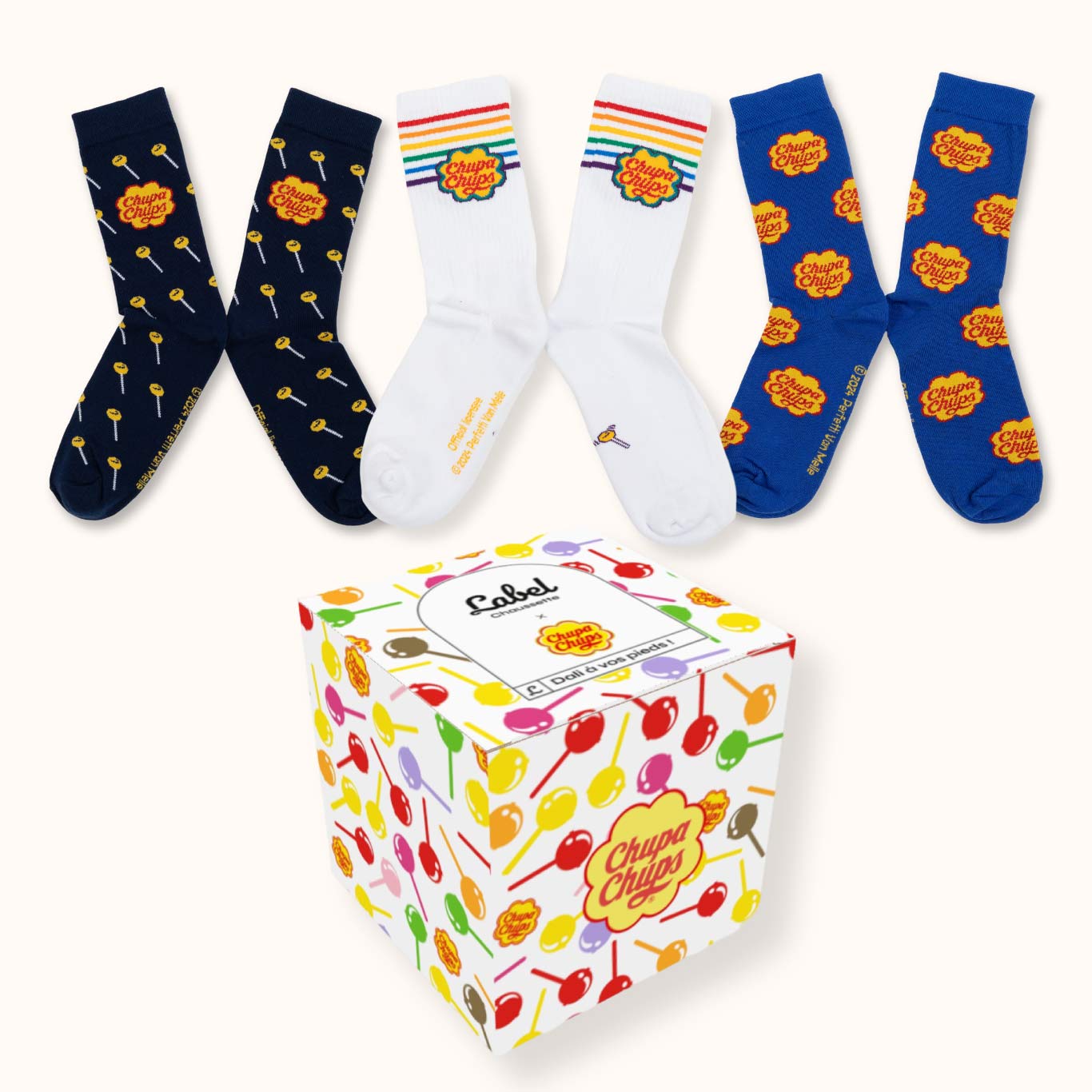 Coffret Chaussettes Chupa Chups