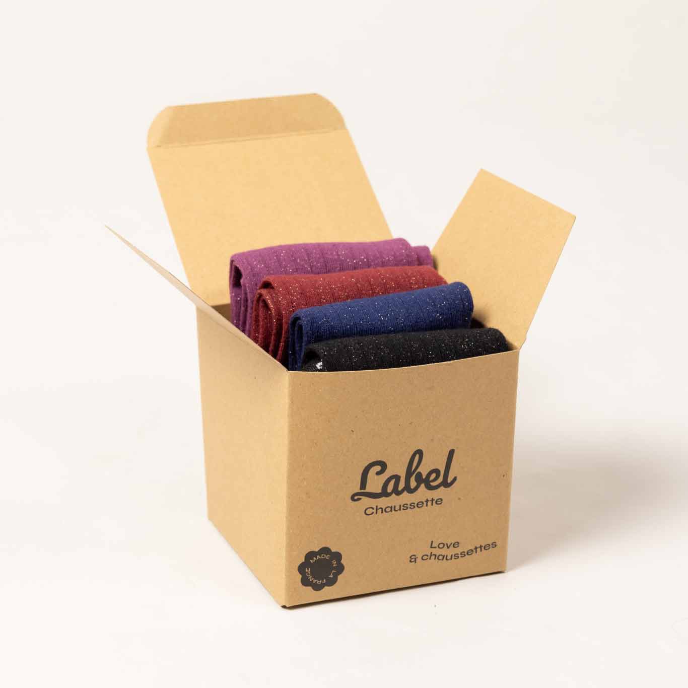 Collection Chaussettes Pailletées