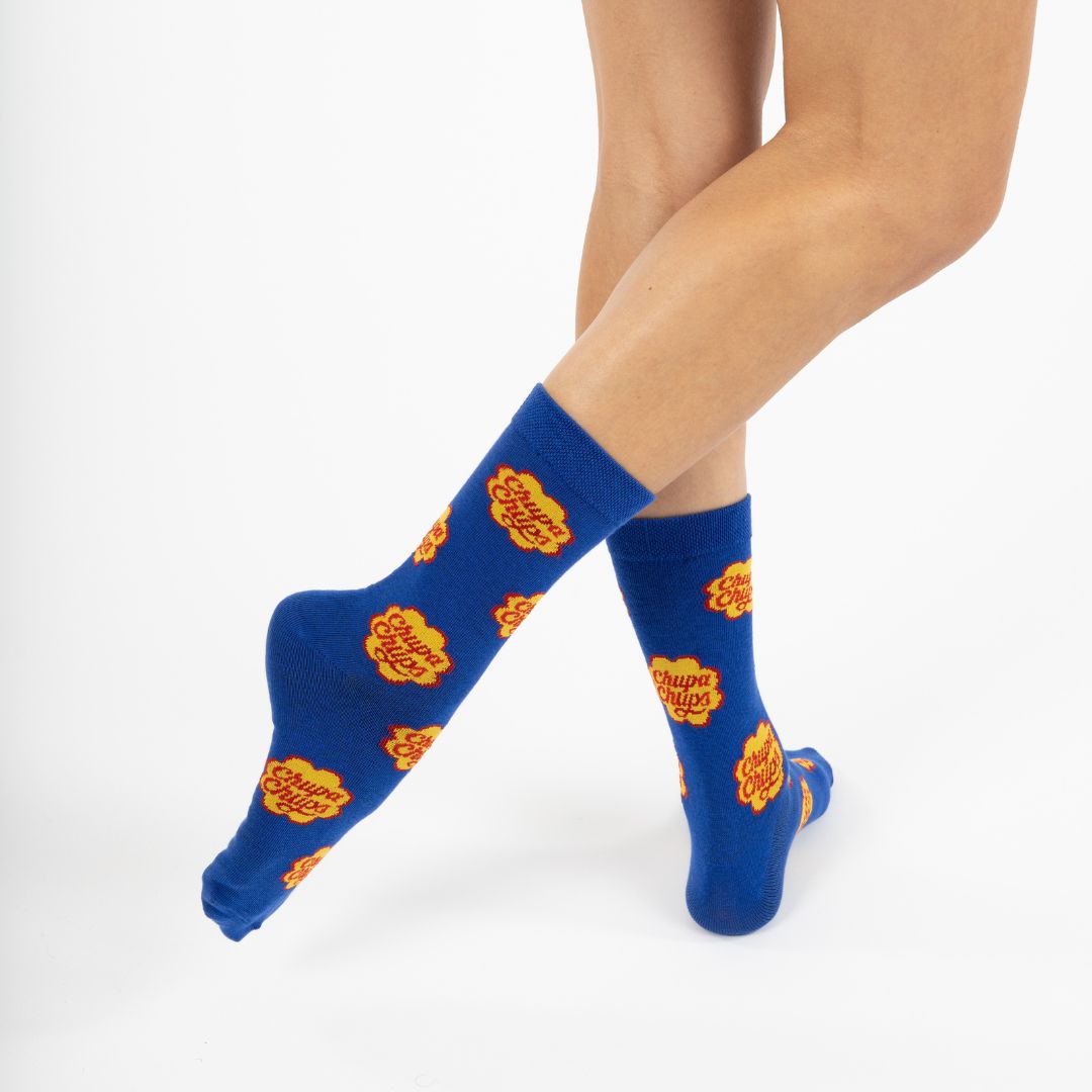 chaussette chupa chups bleu label chaussette 1