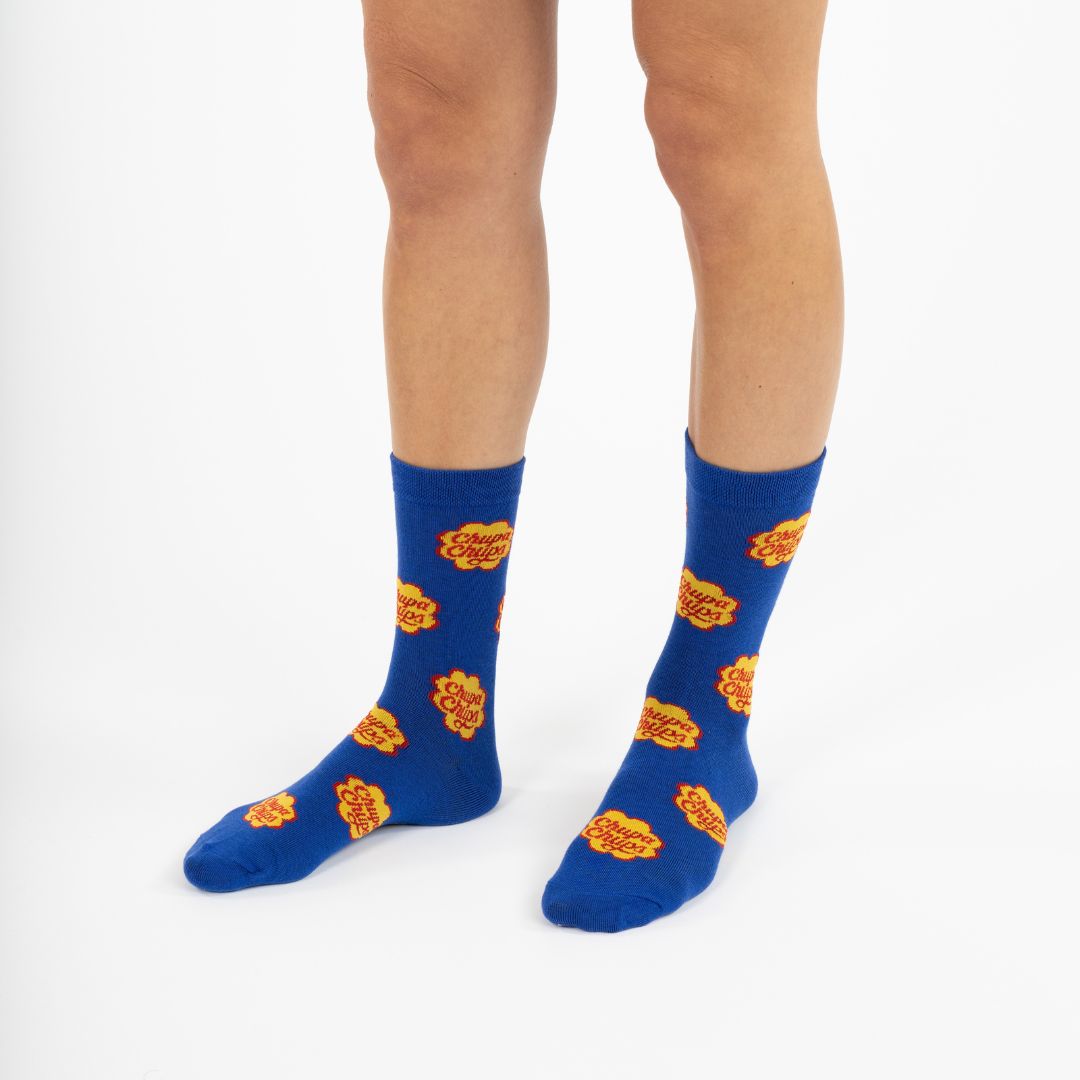 chaussette chupa chups bleu label chaussette 2
