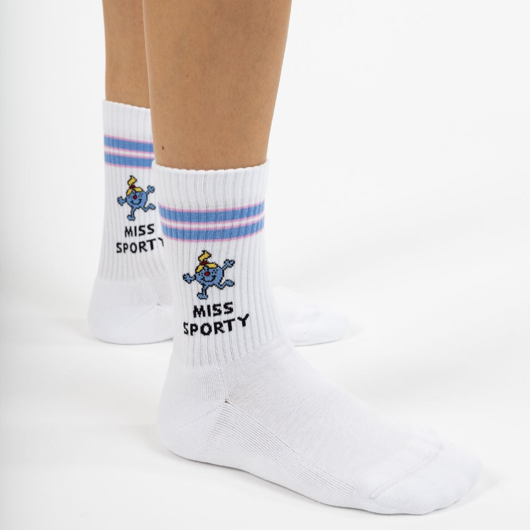 chaussette sport monsieur madame miss sporty Label Chaussette 1
