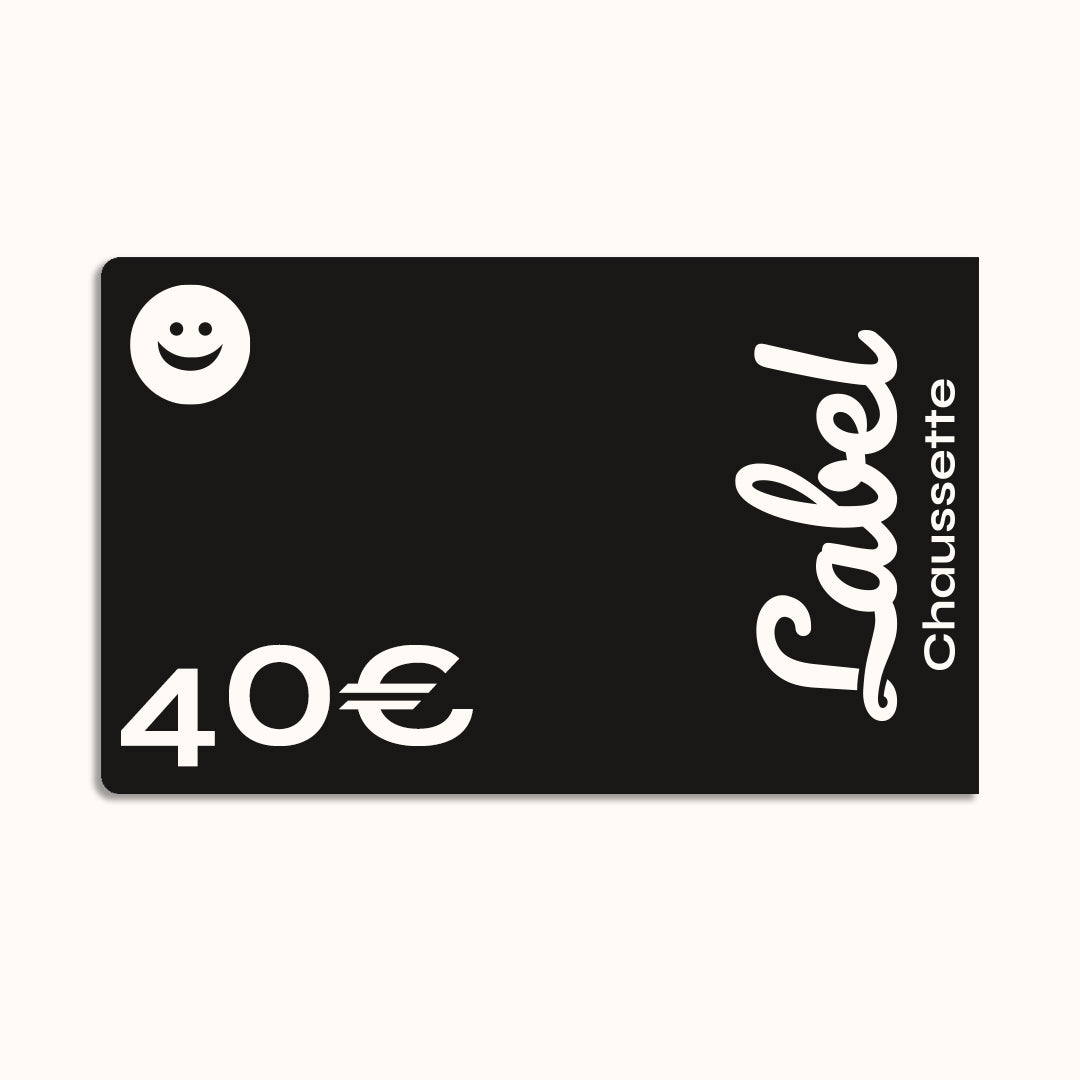 Gift card label