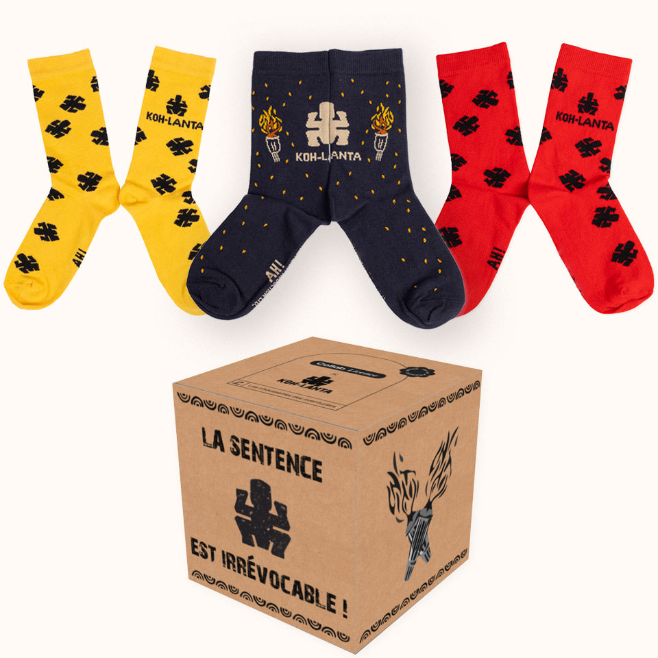 Coffret de 7 Chaussettes - Chaussettes Paillettes