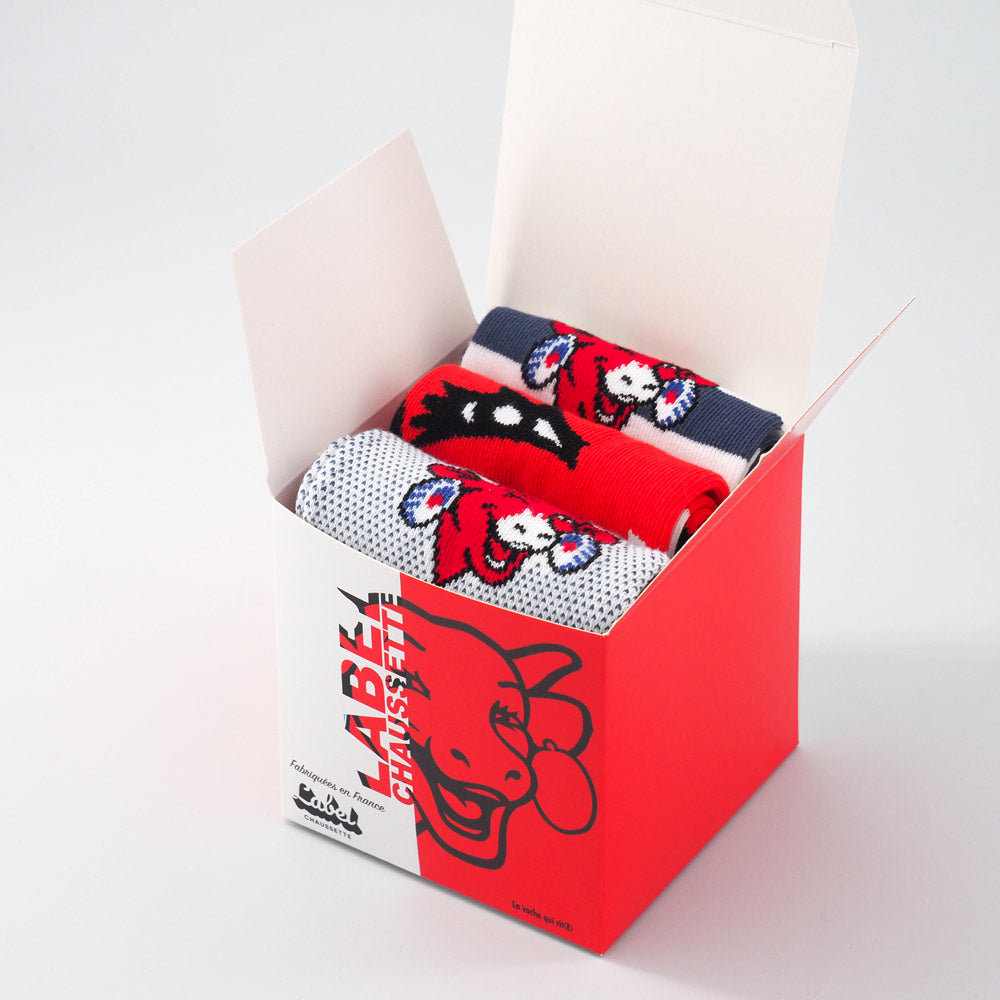 Coffret Chaussettes La vache qui rit®