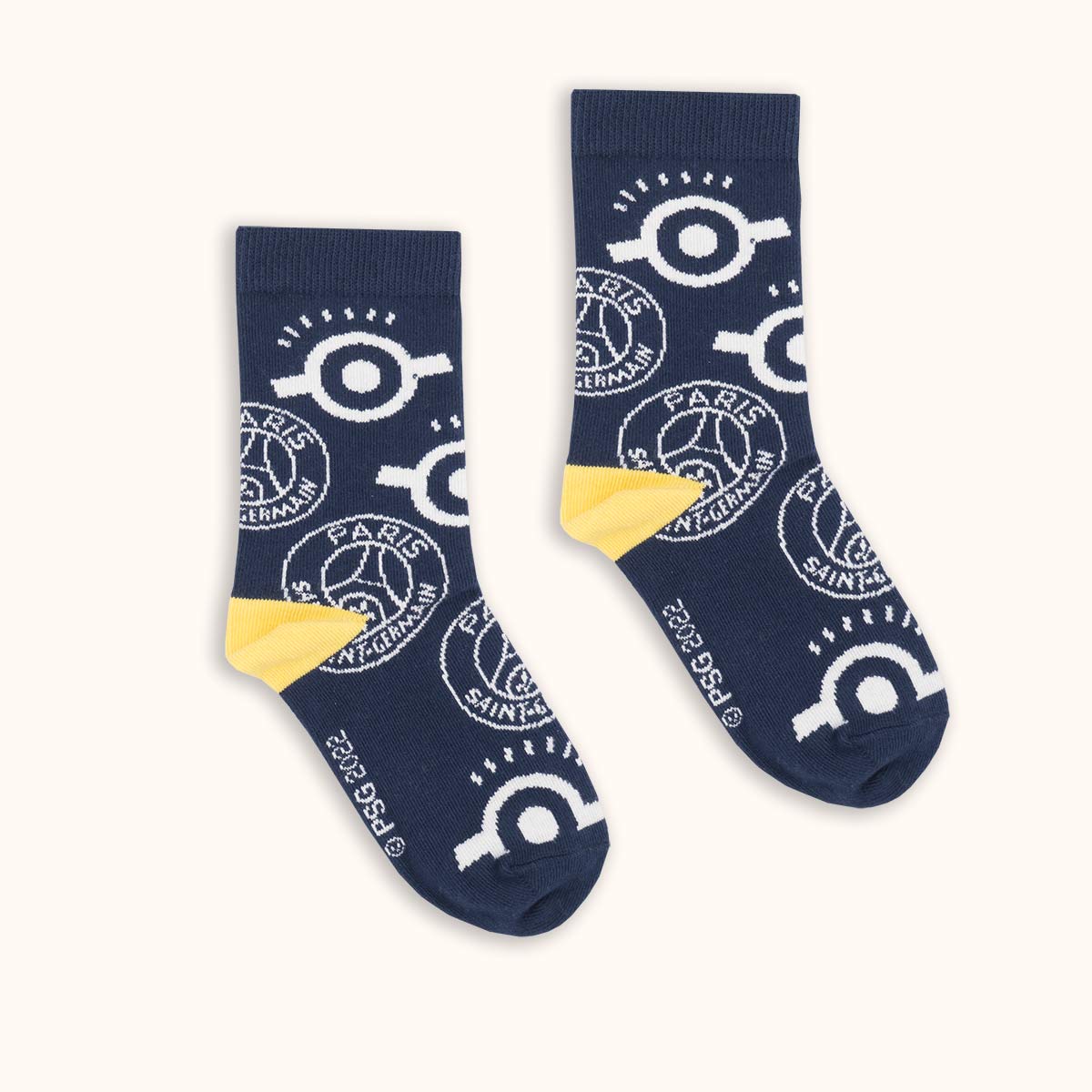 Chaussettes PSG Minions lifestyle enfants packshot