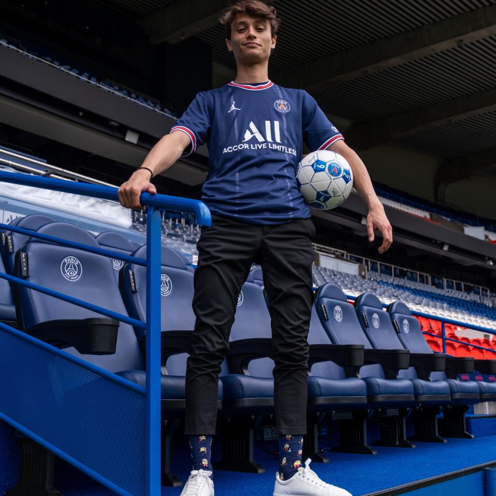 Chaussettes psg minions allover mannequin homme parc des princes