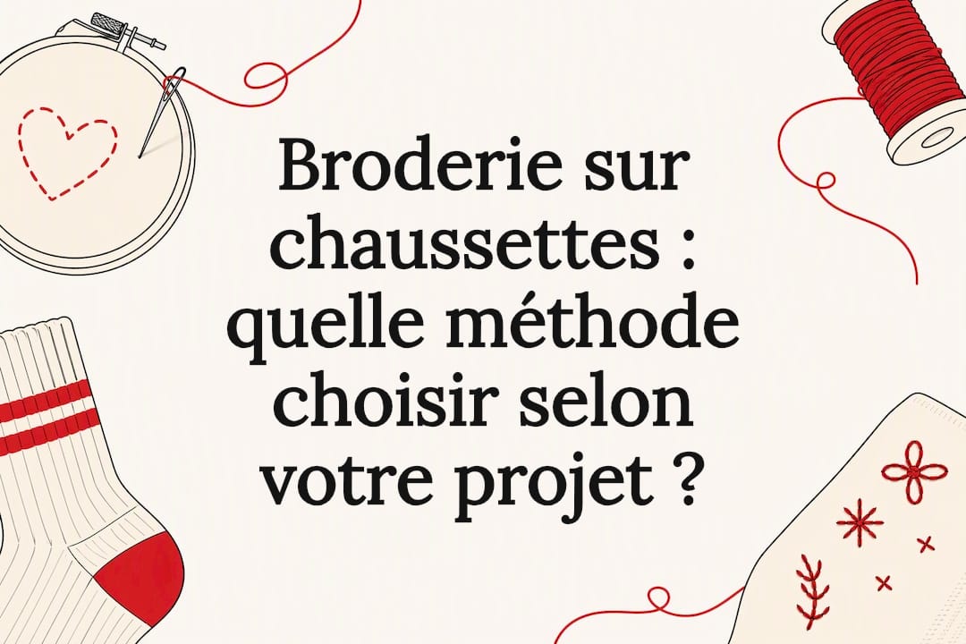 Illustration décorative de broderie textile