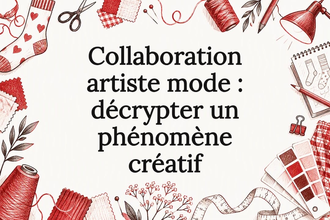 Carte de titre illustrée sur les collaborations artistiques