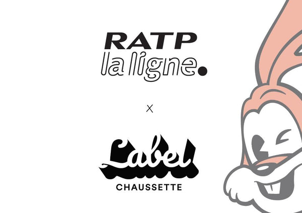 Les chaussettes RATP ! Label Chaussette x RATP La Ligne