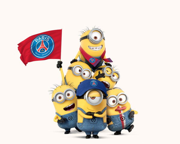 Les Minions s'associent au Paris Saint-Germain !