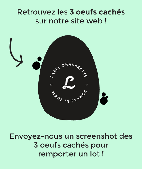 Label Chasse aux oeufs