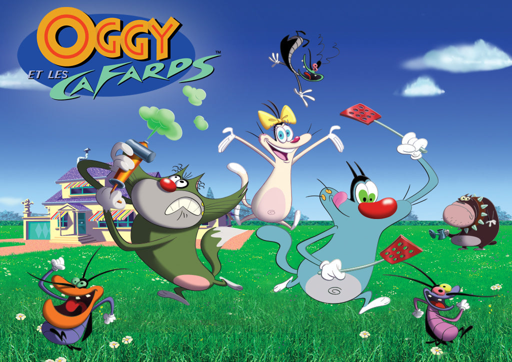 Oggy et les Cafards débarquent chez Label Chaussette