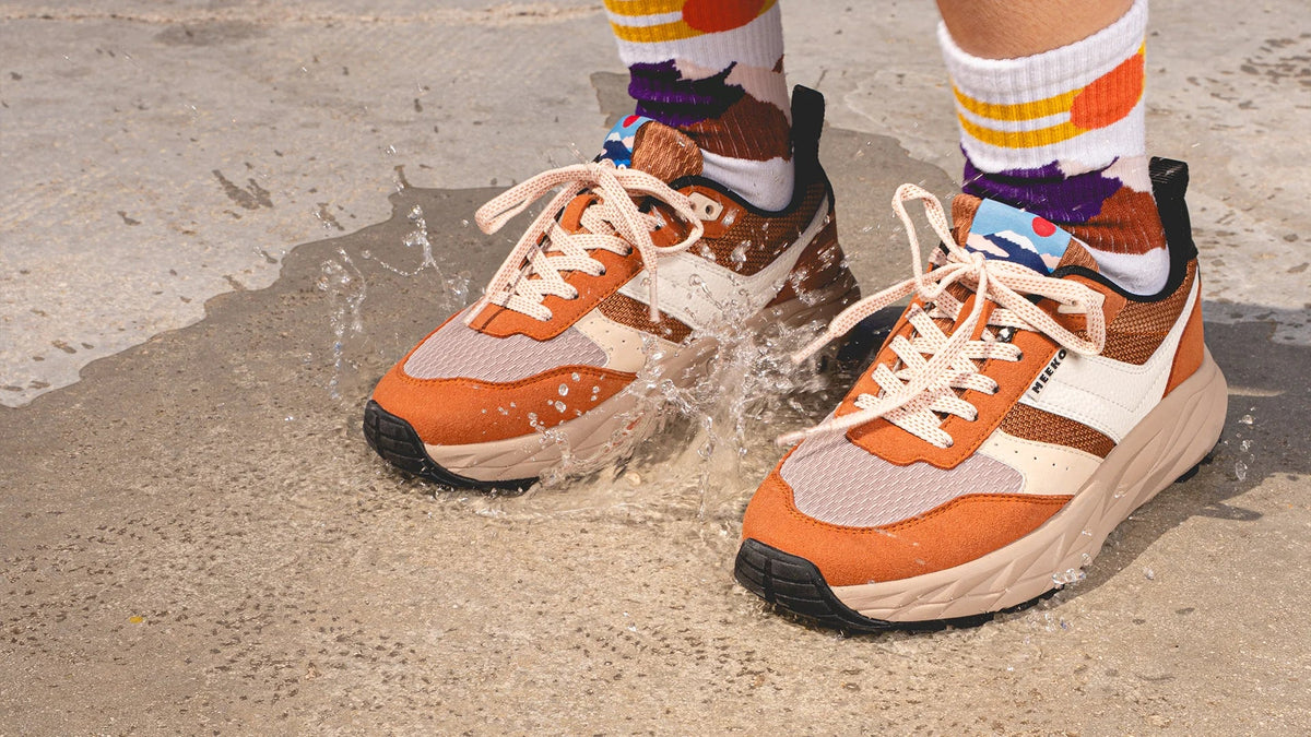 Chaussettes personnalisées pour la marque MEEKO : comment nous les avons créées