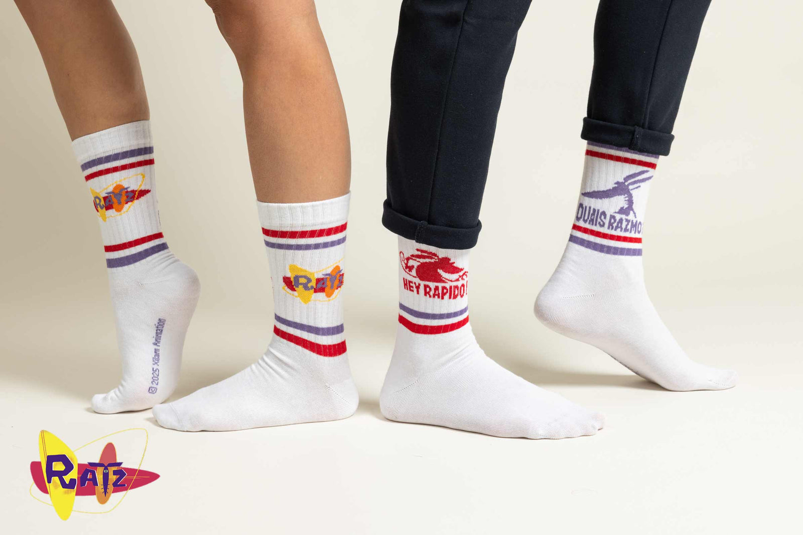 Collection chaussettes Les Ratz - Label Chaussette
