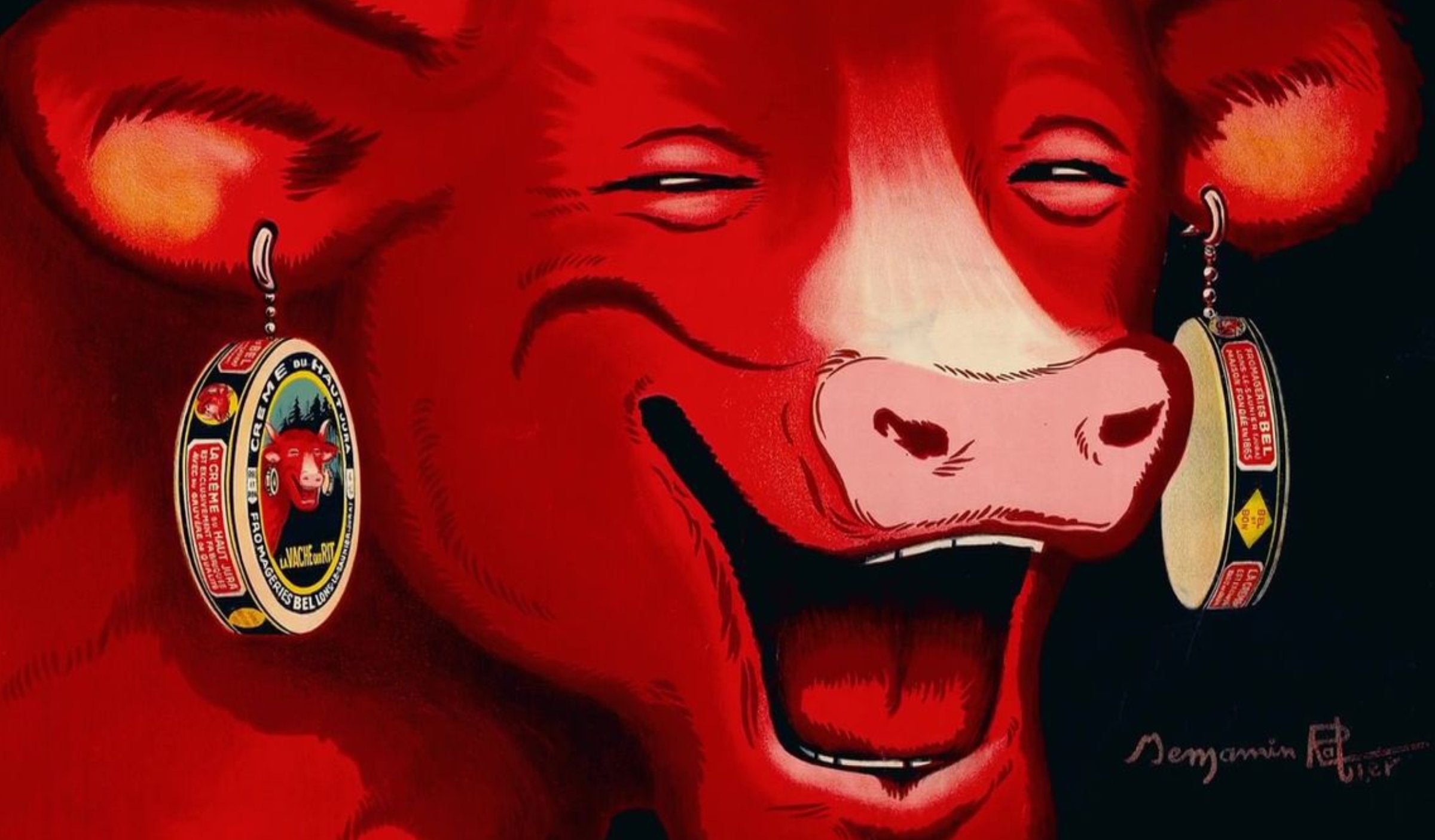 Chaussettes rouges - La Vache Qui Rit® 100 ans