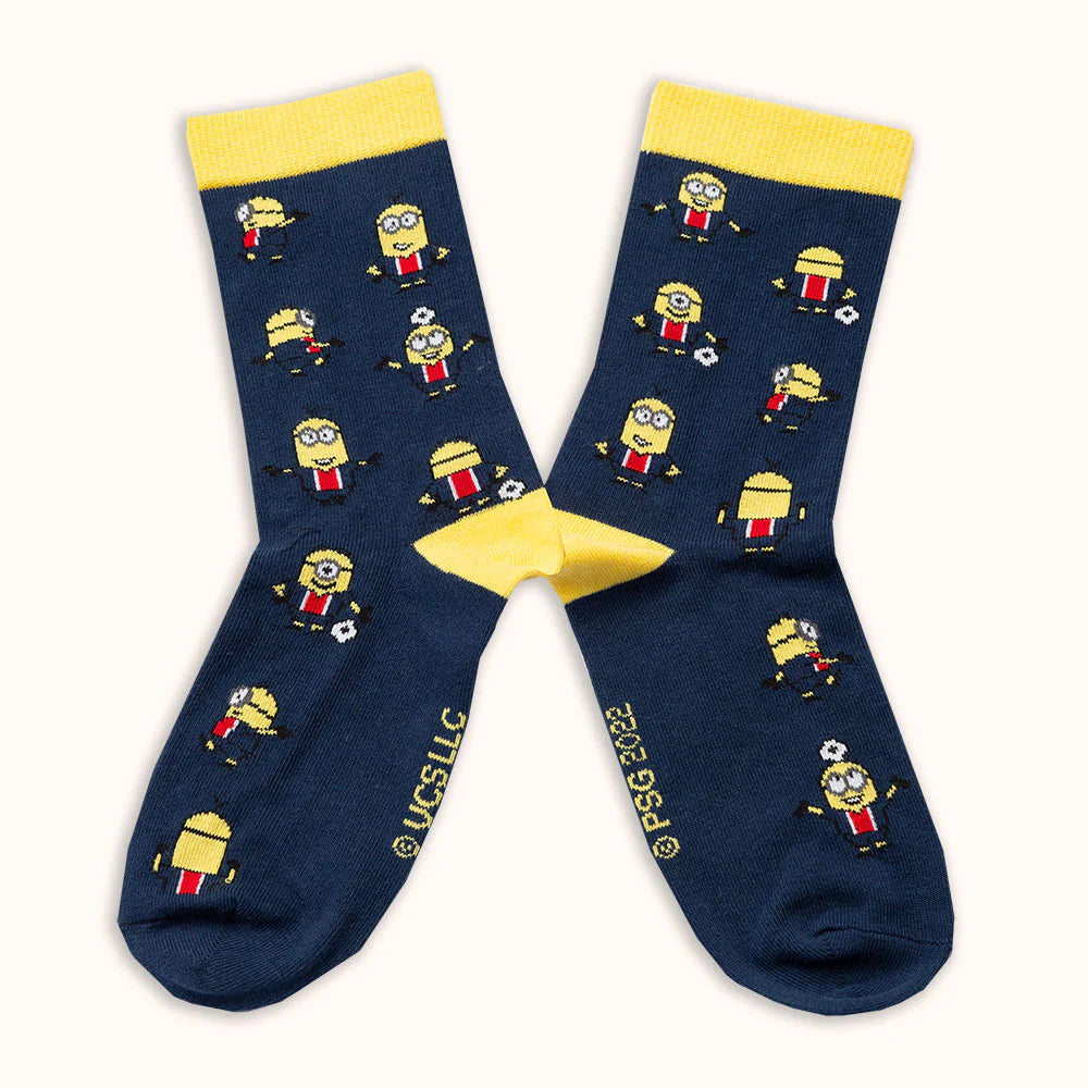 Duo Chaussettes PSG - Paris Saint Germain x Minions