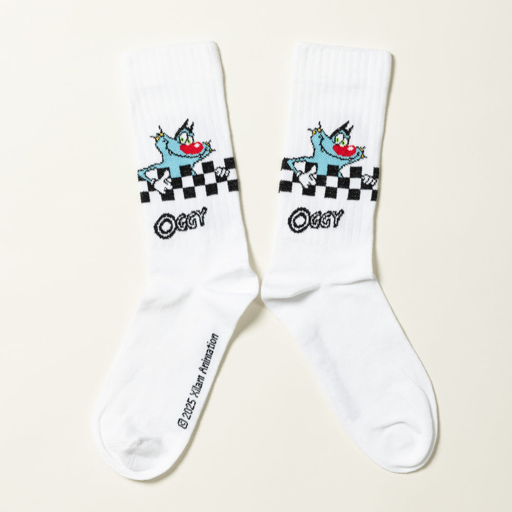 Label Chaussette x Oggy et les cafards / Les Zinzins de l&rsquo;Espace