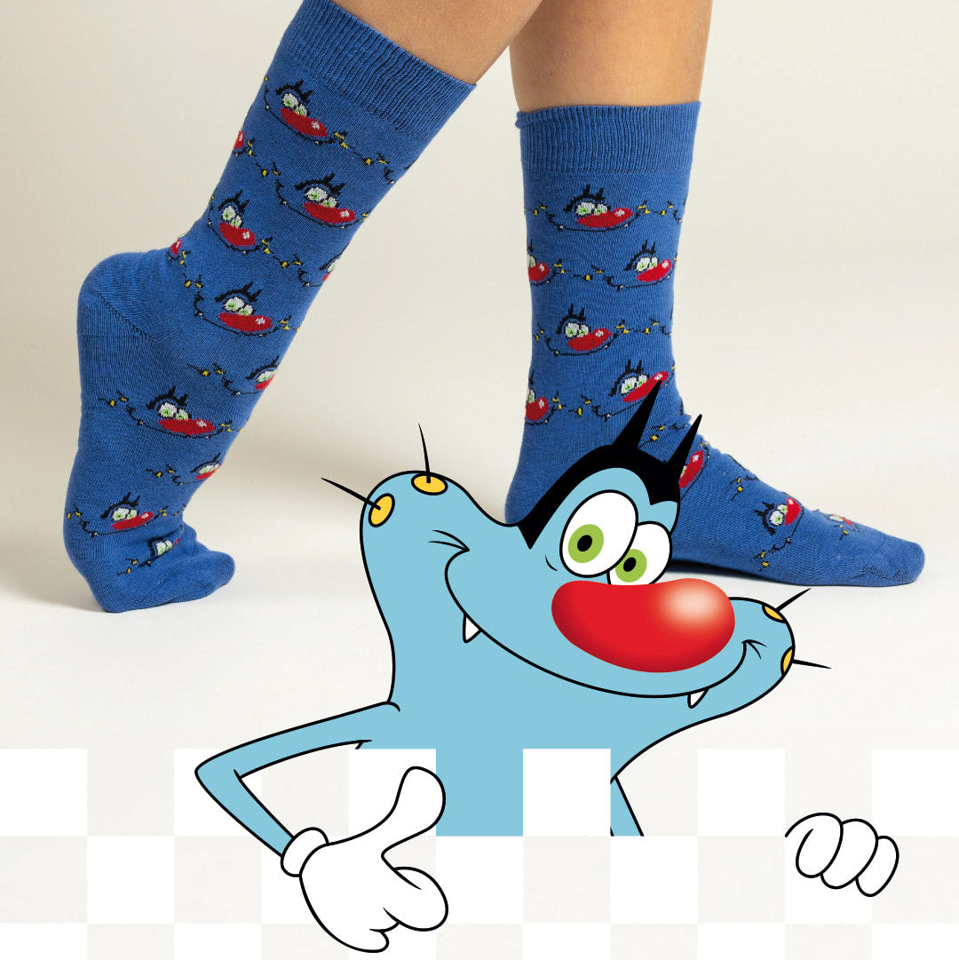 Socken Oggy und die Kakerlaken