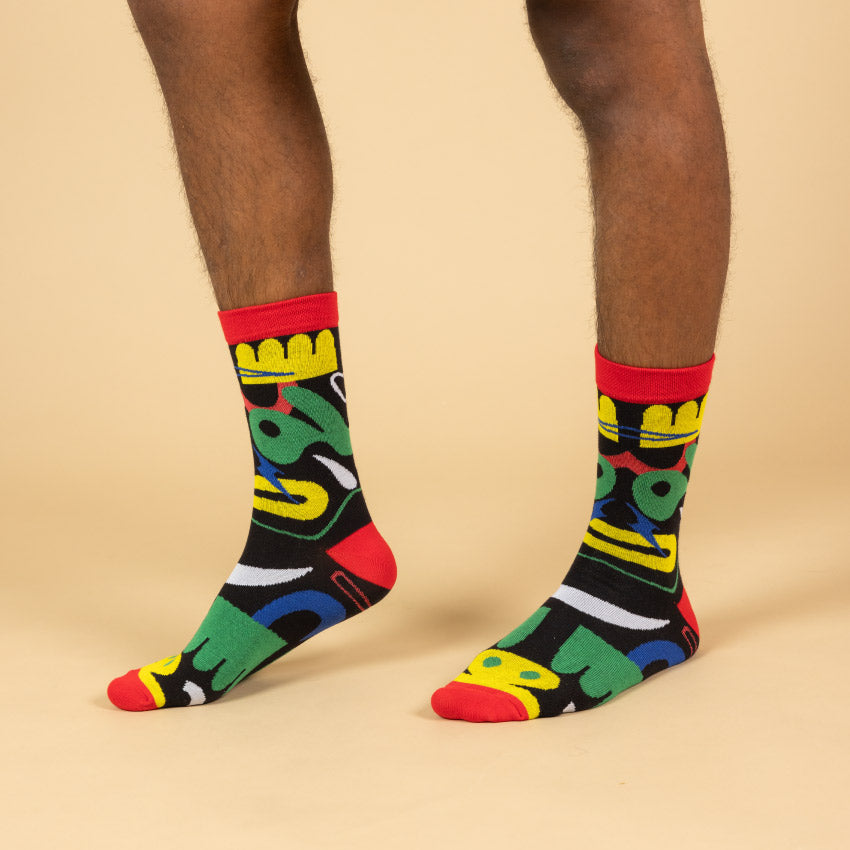 Chaussettes artistiques