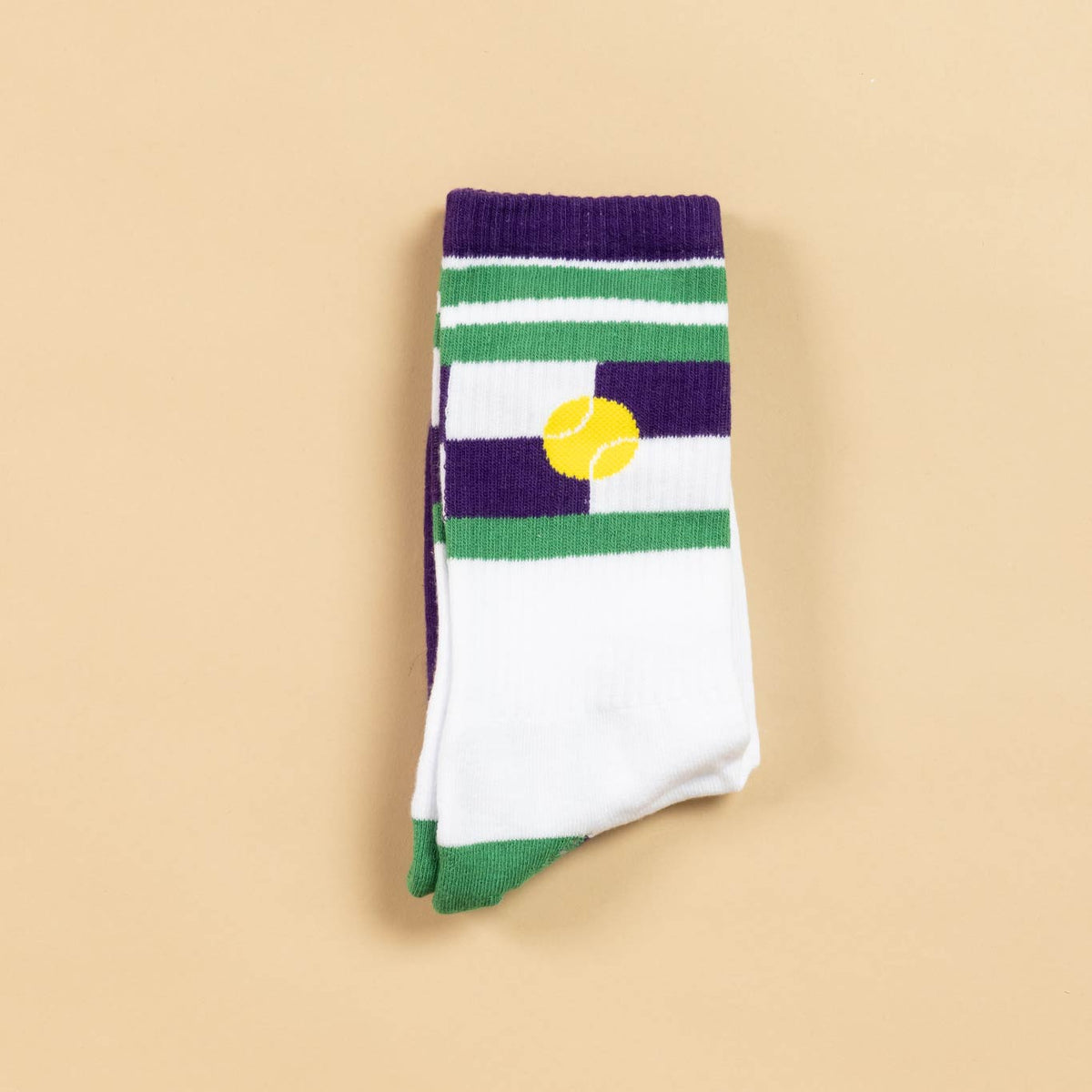 Lot De 12 Paires De Chaussettes De Tennis/sport - Tailles 39/42 Ou 43/46 - Rayures Sur La Tige - Coton