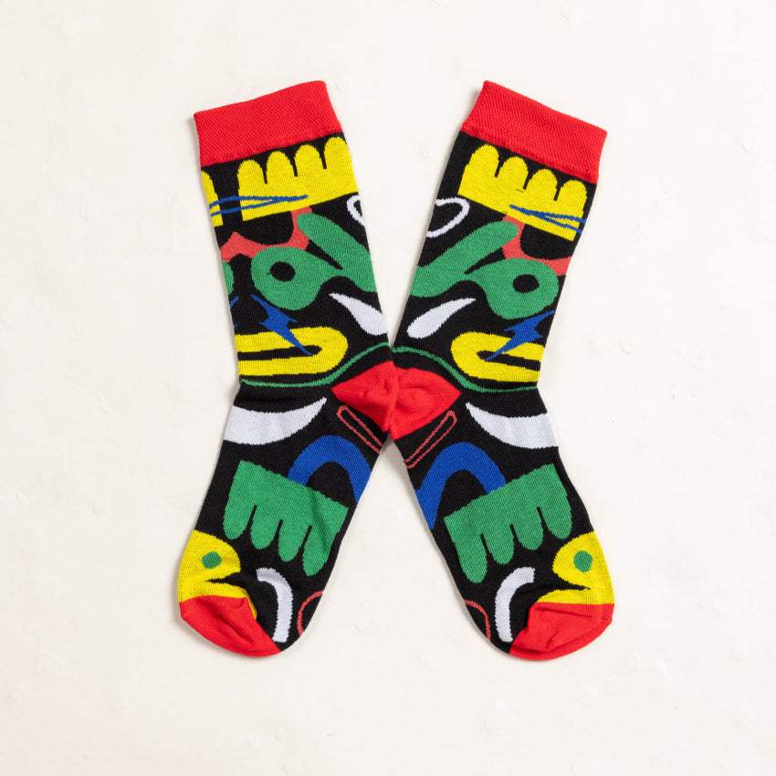 Chaussettes artistiques