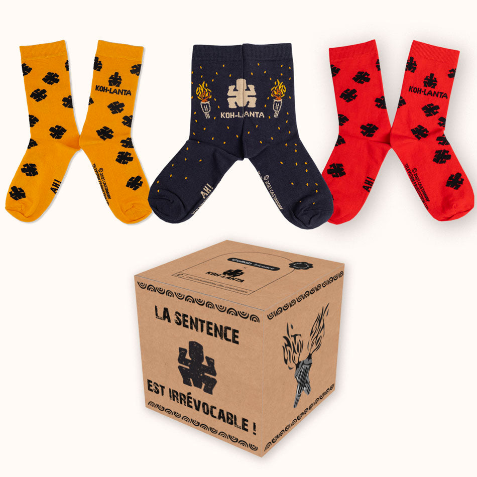 Chaussettes Koh Lanta