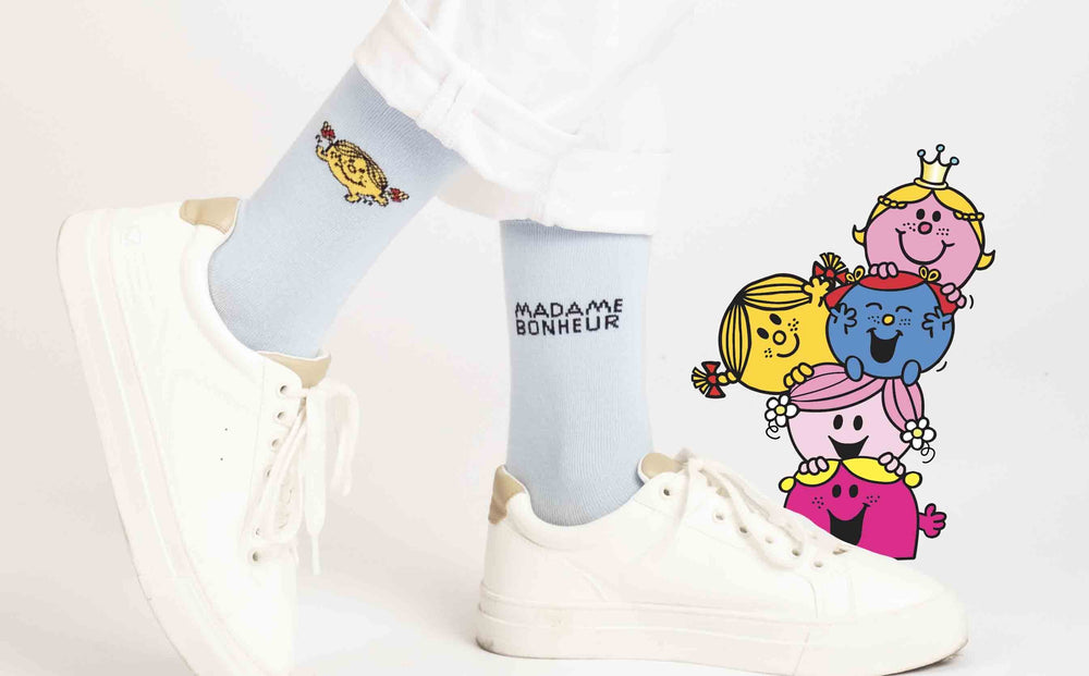 Un cadeau ? Des chaussettes pour maman ! 