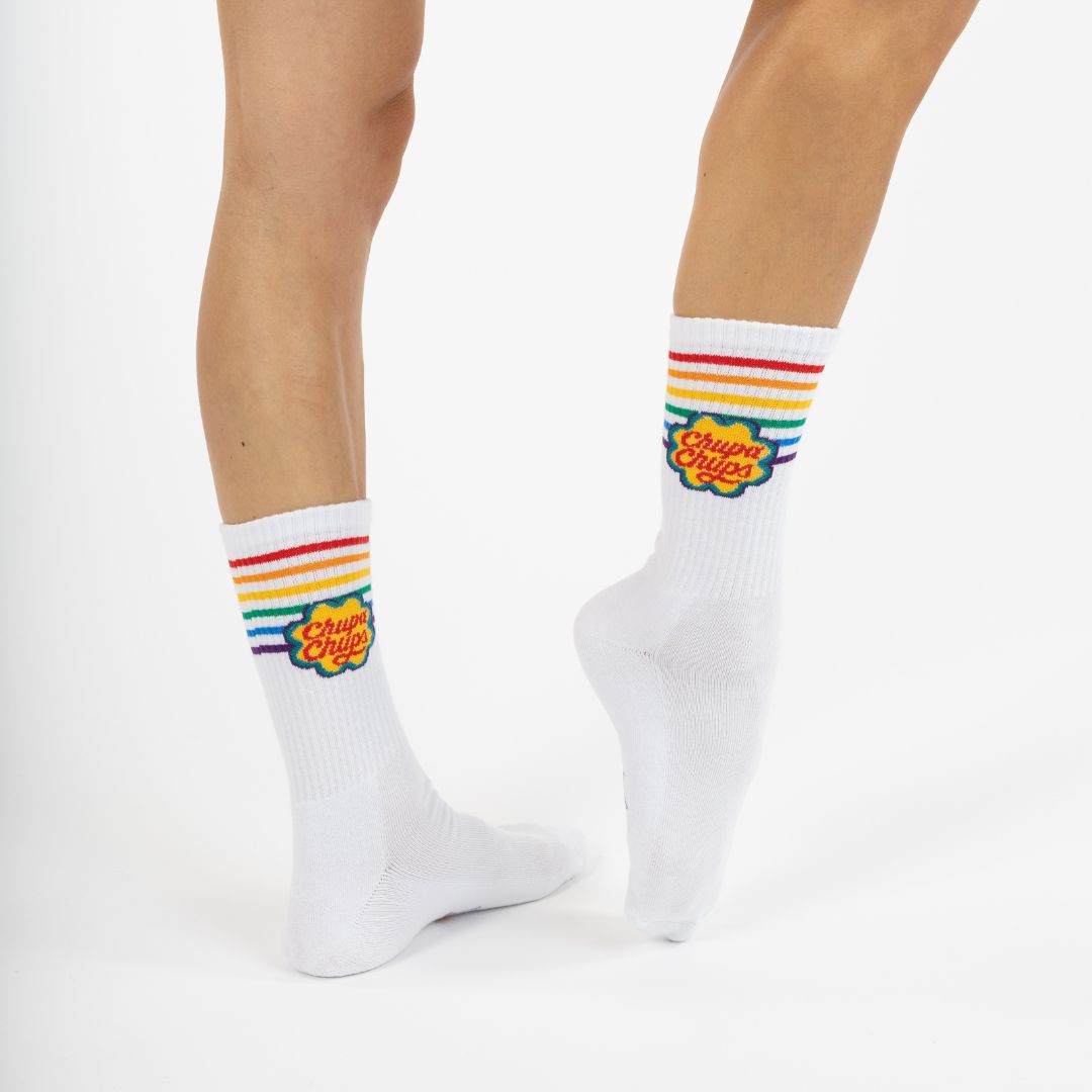 chaussette sport Chupa Chups multicolore Label Chaussette 1