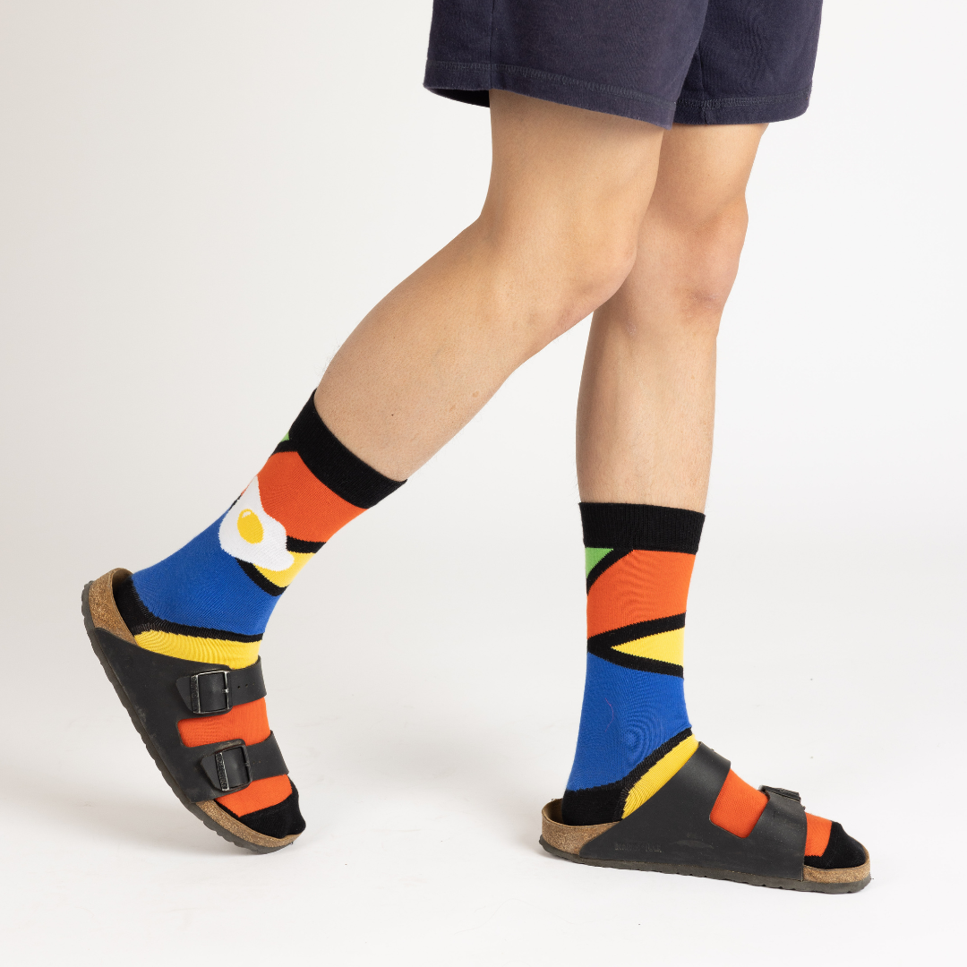 chaussettes personnalisees ville