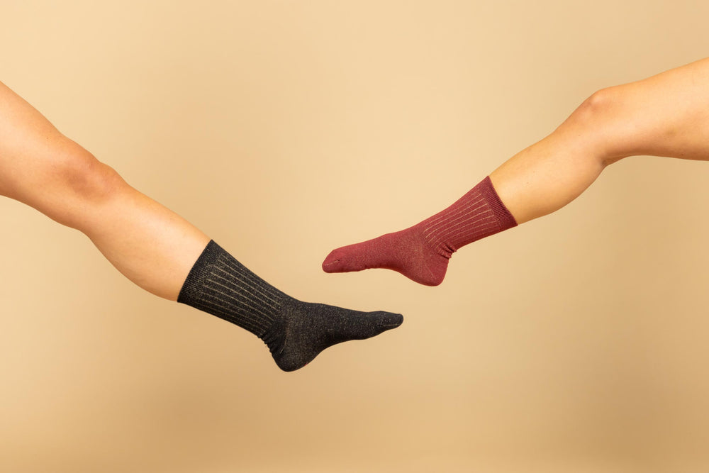 Chaussettes à paillettes pour briller au quotidien