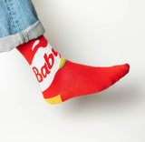 Chaussettes personnalisées Babybel