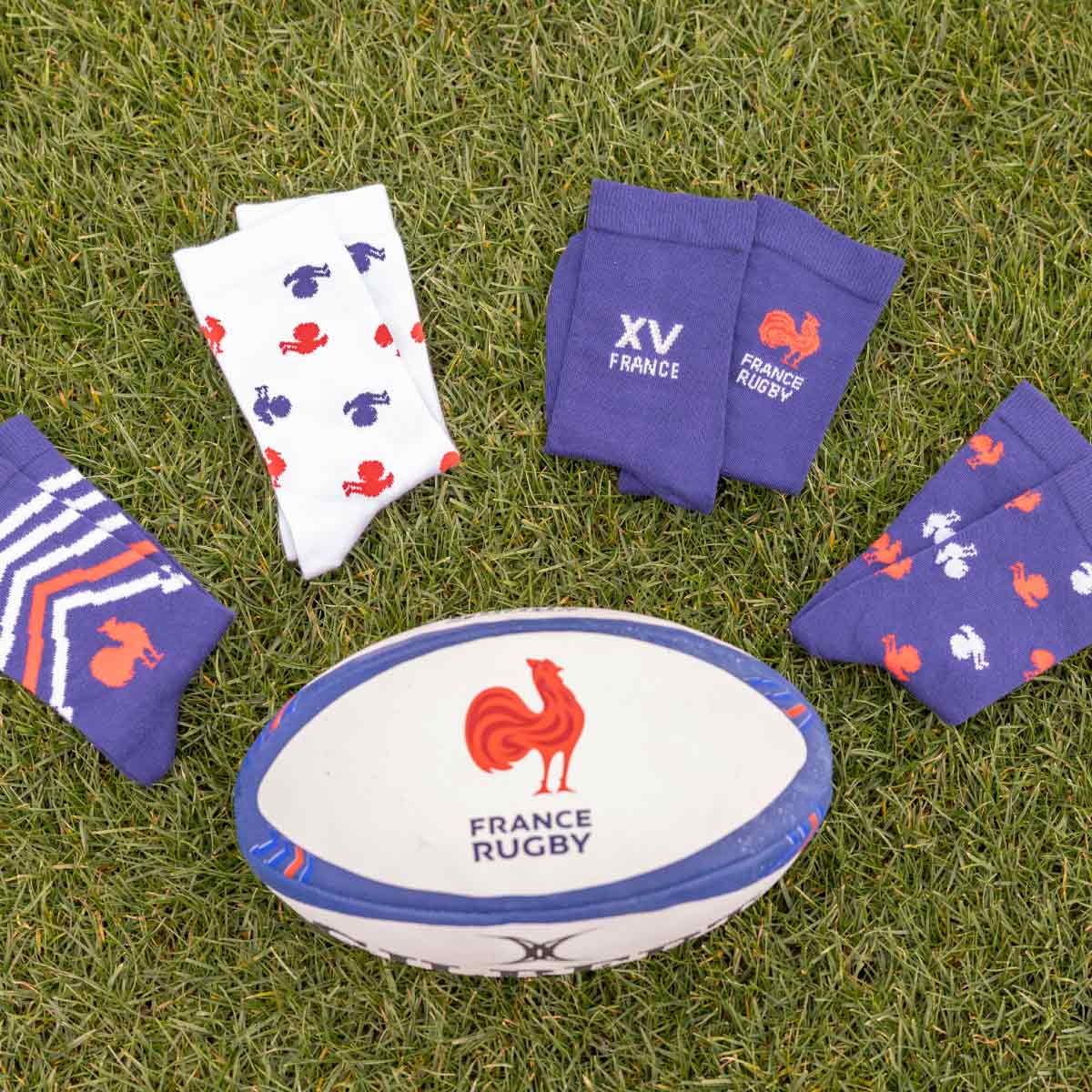 France Rugby Socks Box
