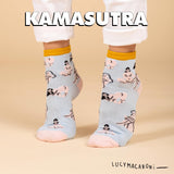 Chaussettes Lucy Macaroni naked portées