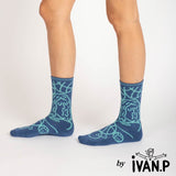 Chaussettes de sport Ivan Peev portées studio femme