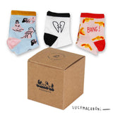Pack Affiche + Chaussettes Lucy Macaroni Heart Healer #1