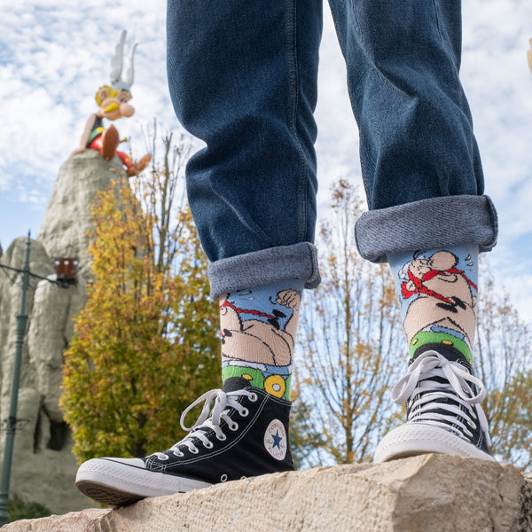 Chaussette obelix portées parc asterix