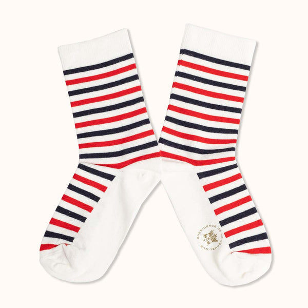 Chaussettes Elysée Rayures tricolores packshot