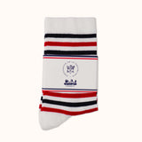 chaussettes elysee rayures tricolores packshot bandeau