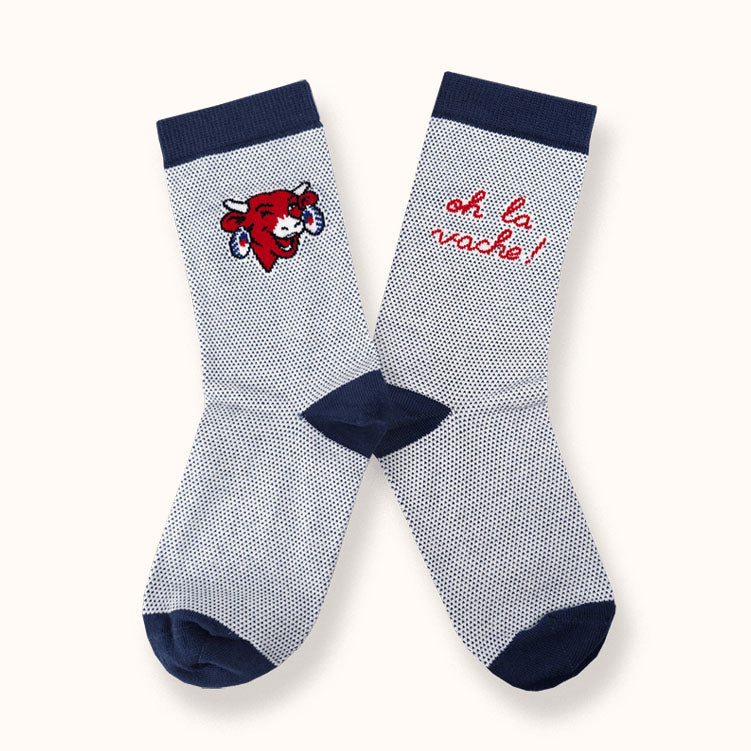 Chaussettes La Vache qui rit Made in France