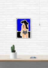 Affiche Blandine Lamy Maillot de Plouf